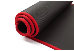 Soft and Extra Thick Yoga Mat with Position Line Non Slip 0.39''
