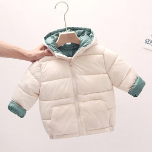 Winter Jacket For Girls Boys Hoodied