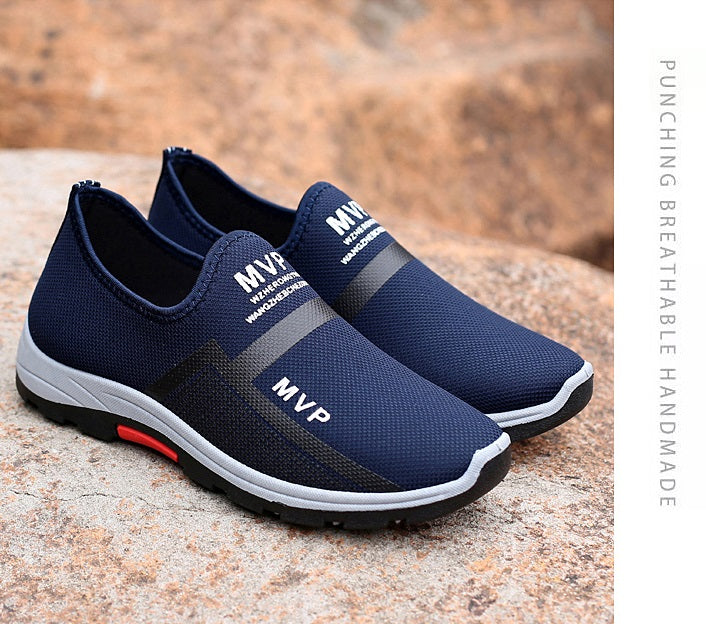 Fashion Casual Walking Shoes Breathable Slip on Loafers