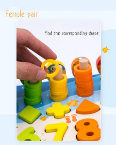 Montessori Educational Wooden Busy Board Smart Toys