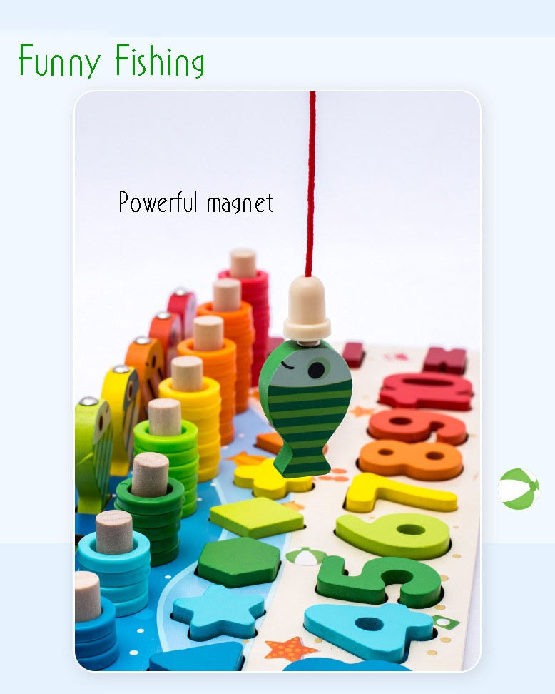 Montessori Educational Wooden Busy Board Smart Toys