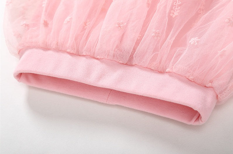 Cotton Baby Girls Leggings Lace Princess Skirt-pants, 2-7Y