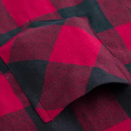 flannel shirt with pockets