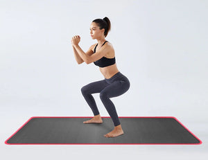 Soft and Extra Thick Yoga Mat with Position Line Non Slip 0.39''