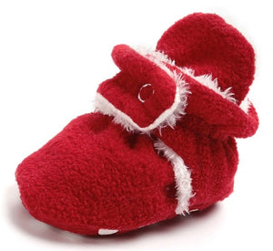 Super Warm Cozy Anti-Slip Fleece Baby Booties