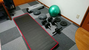Soft and Extra Thick Yoga Mat with Position Line Non Slip 0.39''