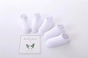 Summer Cotton Socks For Children, No-show Low Cut, 5 pairs/lot