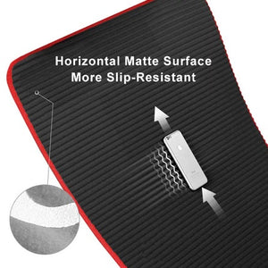 Soft and Extra Thick Yoga Mat with Position Line Non Slip 0.39''
