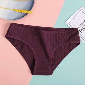 Eco-Cotton Girls Soft Panties, Medium Size, 3Pcs Set