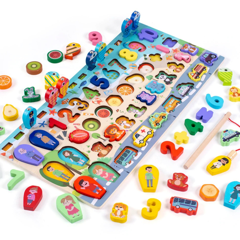 Montessori Interactive Learning Board | Smart Sensory Play Toy