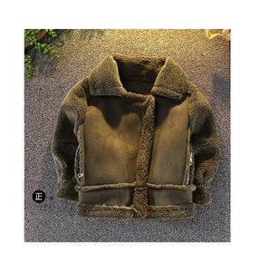 Warm Cashmere Faux Fur Kids Winter Jacket, Bundle of 2 Pcs