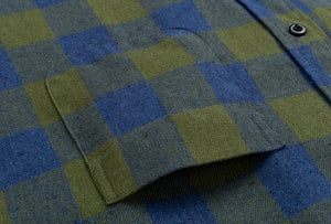 plaid flannel with pocket