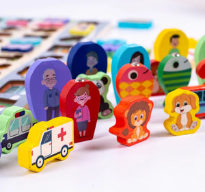 Montessori Interactive Learning Board | Smart Sensory Play Toy