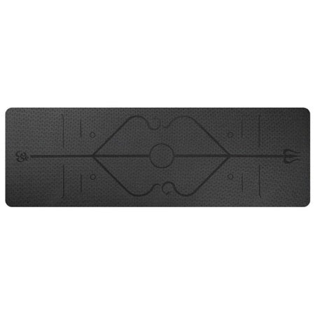 Yoga Mat with Position Line Non Slip 0.23''