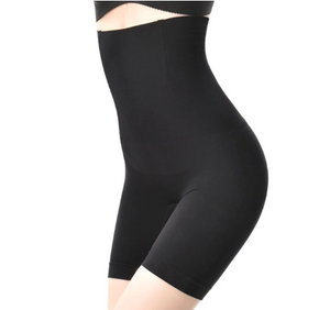 side view showing flat tummy due to Booty Lifting Shorts - High Waist Butt  | Smart Parents Store