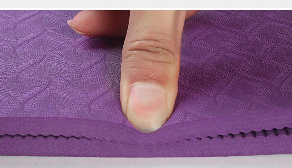 Yoga Mat with Position Line Non Slip 0.23''