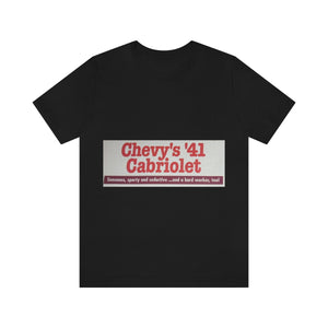 Chevy Chevrolet Unisex Jersey Short Sleeve Tee