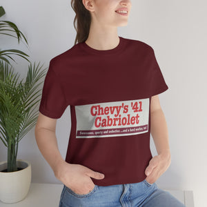 Chevy Chevrolet Unisex Jersey Short Sleeve Tee