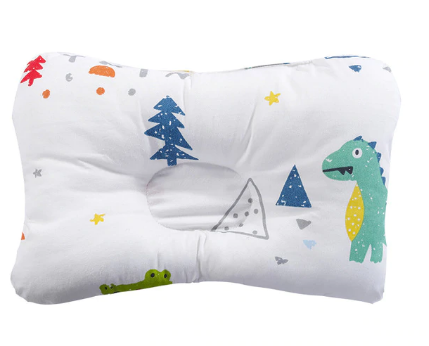 Comfortable Cartoon Infant Support Prevent Anti Roll Baby Pillow