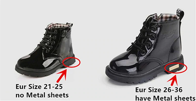 detailed view of ankle boots for girls 24M to 12 yo