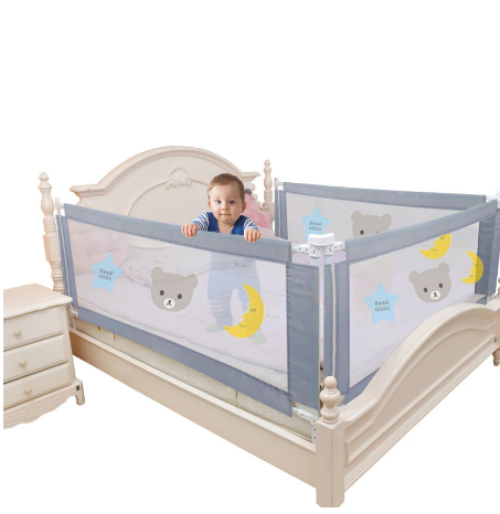 Children's Bed Barrier Fence | Adjustable Bed Rail | Playpen
