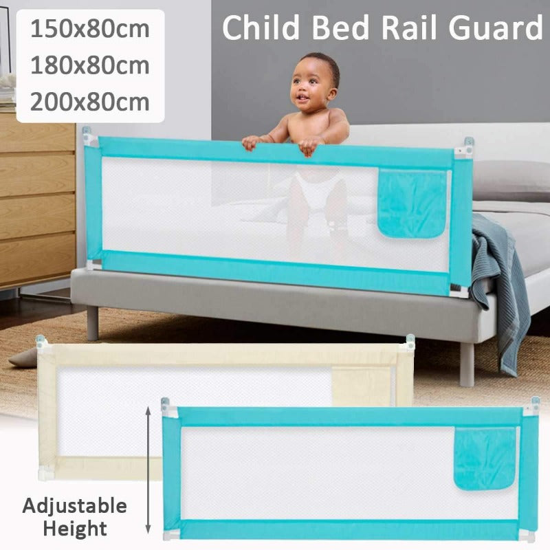 Bed Rail for Toddlers with Reinforced Anchor Safety System