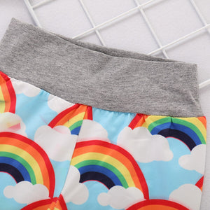 Baby Clothes Rainbow Pattern