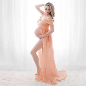maternity photo shoot dress