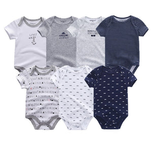 Baby Rompers, 7 Pack