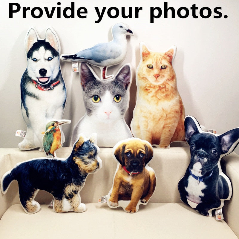 Pet Photo Customizable Cushions | Plush Toys