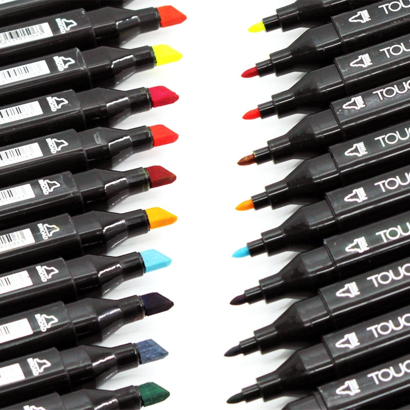 TOUCHFIVE Markers 36 Colors FEDEX 1-5 Day Delivery