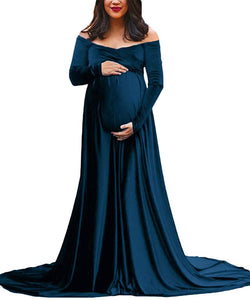 beautiful maternity gown