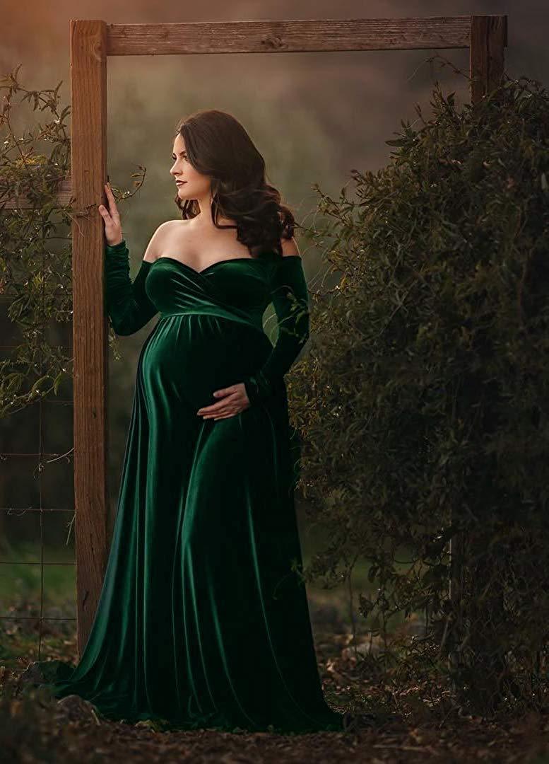 maternity dress for fall photoshoot