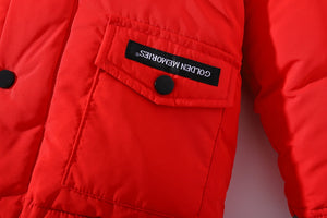 kids winter jacket with pockets