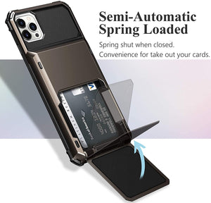 iphone 8 case with hidden card holder