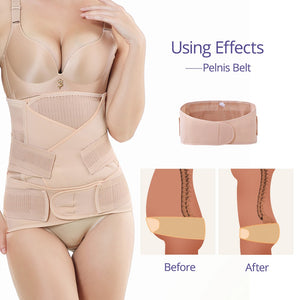 PE 3 Hooks women tummy tucker Body Shaper Slimming Belt Tummy