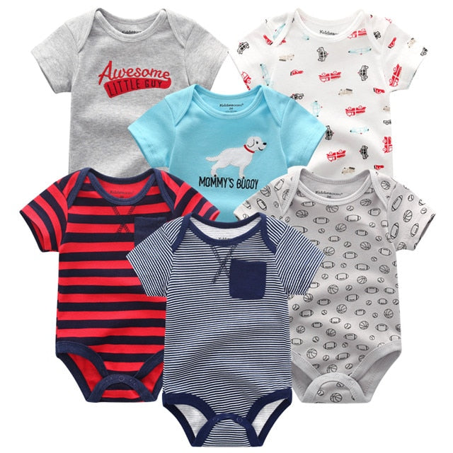 Newborn Baby Boy Clothes, 6 Pack