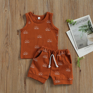 Baby Clothes Sun Print