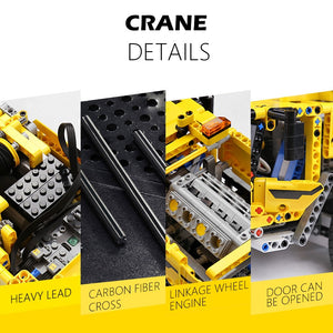 Remote Control Truck | MOULD KING | High-Tech Motor Power Mobile Crane 2590 Pcs