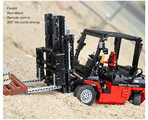 toy forklift red