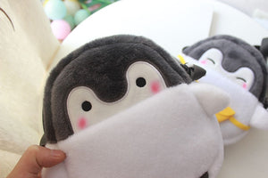 Pingy Plush Bag Toy for Girls Large Capacity Shouder Bag Plush Purse Toy Girls Gift