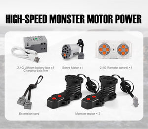 high speed monster motor power model car