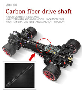carbon fiber drive shaft model car