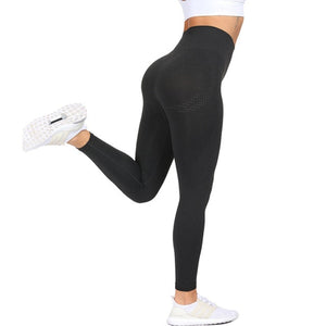 Women’s High Waist Seamless Leggings Ankle Yoga Pants Squat Proof Tights