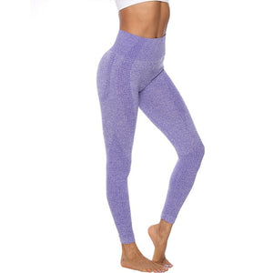 Women’s High Waist Seamless Leggings Ankle Yoga Pants Squat Proof Tights