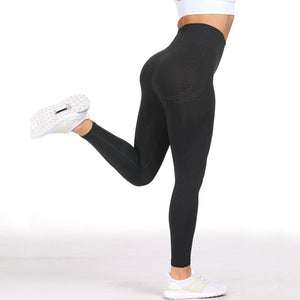 High Waist Seamless Squat Proof Workout Fitness Leggings - ShopperBoard