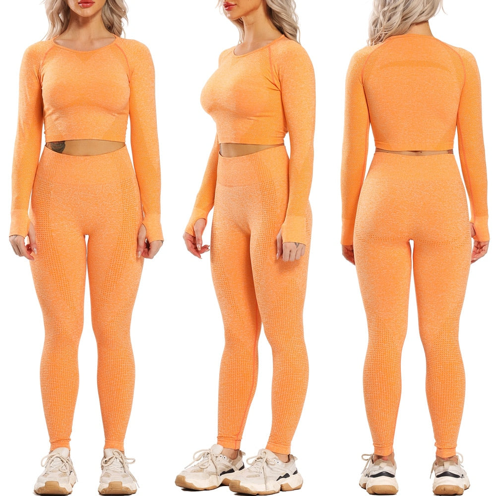 Seamless Yoga Set + 5-7 Day UPS Delivery