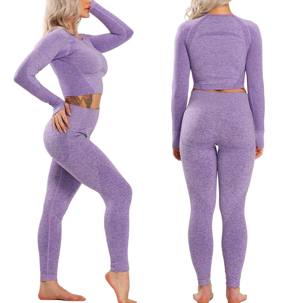 Seamless Yoga Set + 5-7 Day UPS Delivery