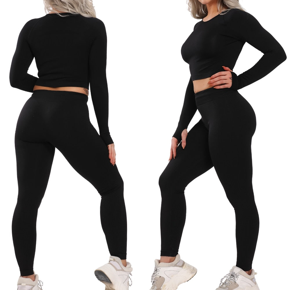 Seamless Yoga Set + 5-7 Day UPS Delivery
