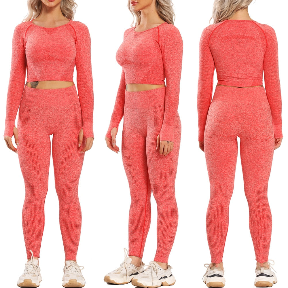 Seamless Yoga Set + 5-7 Day UPS Delivery
